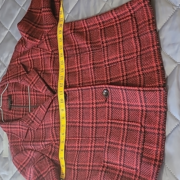 Talbots Women's Wool Plaid Jacket Size 10 - Picture 8 of 9